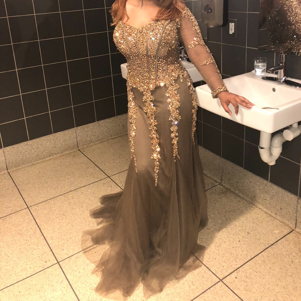 Custom prom dress